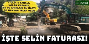 AFAD Kriz Merkezi Erzurum’da selin faturasını çıkardı