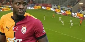 Galatasaray ile ilk maçına çıkan Batshuayi'nin kaçırdığı pozisyon sosyal medyada gündem oldu!
