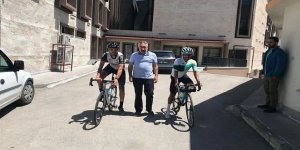 Katarlı sporcular Erzurum'u su yolu etti