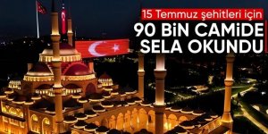 Erzurum ve tüm Türkiye'de  şehitlerin anısına camilerden selalar yükseldi