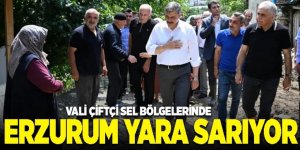 Erzurum’da sağanak yağış bu kez Oltu’yu vurdu
