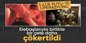 3 ilde Kuyu-10 operasyonu: Organize suç örgütü çökertildi