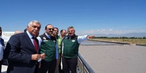 DSİ Genel Müdürü Mehmet Akif Balta Erzurum'da