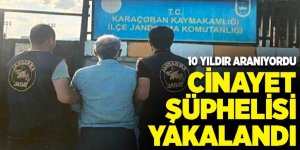 Erzurum jandarmasından kaçamadı: Cinayet şüphelisi Karaçoban'da yakalandı