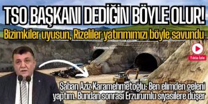 Dallıkavak ve Kırık Tünelleri için ses Rize'den geldi! Erzurum yine sustu!