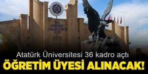 Rektör Çomaklı gidiyor: Atatürk Üniversitesi 36 kadro dağıtacak