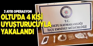 Erzurum'da uyuştucu salğını: Oltu'da zehir tacirlerine operasyon!