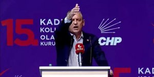 Özgür Özel'in konuşması gergin başladı!
