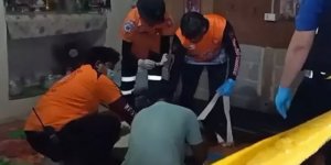 Kıskanç koca cinnet getirdi!