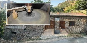 Tarihi değirmen yeniden hizmete girdi