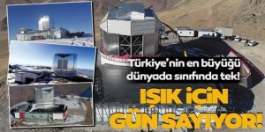 Erzurum'daki Doğu Anadolu Gözlemevi uzay araştırmaları için gün sayıyor