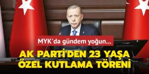 AK Parti'den 23 yaşa özel kutlama töreni