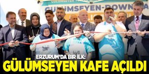 Erzurum’da bir ilk: Gülümseyen Kafe açıldı