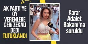 Adalet Bakanı Tunç'tan hakaret içeren sokak röportajıyla ilgili açıklama