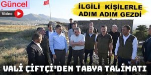 Erzurum Valisi Çiftçi'den 'tabya' talimatı