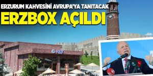Erzurum'da ERZBOX Kafe açıldı