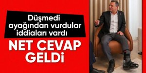 Özgür Özel, ayağından vuruldu iddialarına net yanıt verdi