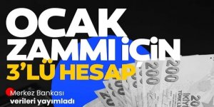 Memur ve emekliye zam için 3'lü hesap!
