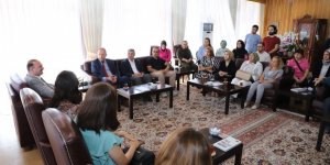 REKTÖR HACIMÜFTÜOĞLU'NA HAYIRLI OLSUN ZİYARETLERİ DEVAM EDİYOR