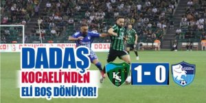 Kocaelispor evinde tek golle kazandı