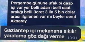 Silah sıkma, mekân basma işleri için çeteler oluştu