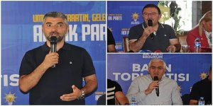 AK Partililer Erzurum şehrin gündemini konuştu