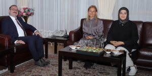 MİLLETVEKİLİ ÖNCÜ'DEN ATATÜRK ÜNİVERSİTESİ REKTÖRÜ HACIMÜFTÜOĞLU'NA ZİYARET