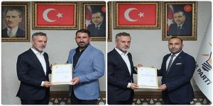 AK Parti Horasan ve İspir ilçe başkanları değişti