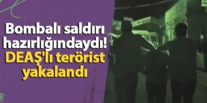 DEAŞ'lı teröristin kanlı planı bozuldu