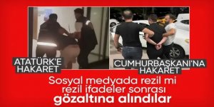 Erdoğan'a ve Atatürk'e hakaret eden şahıslarla ilgili gözaltı kararı