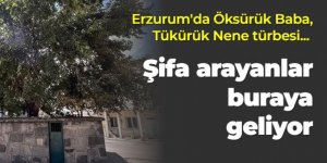 Şifa arayanlar buraya koşuyor: Erzurum'da Öksürük Baba, Tükürük Nene türbesi...
