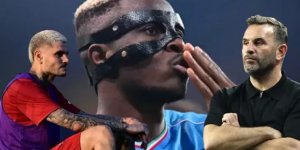 Osimhen transferine Icardi'den ilk tepki!