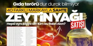 Zeytinyağı teröristi! 21 markanın hepsine karıştırmış