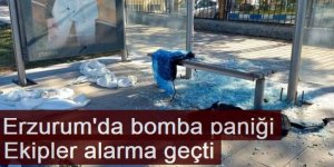 Erzurum'da bomba paniği
