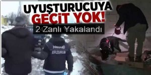 Erzurum Polisinden uyuşturucu tacirlerine geçit yok