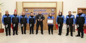 Erzurum Emniyetine 'Kurul Özel Ödülü'