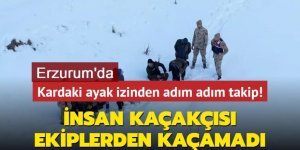 Erzurum’da Göçmen Kaçakçılığıyla Mücadele Operasyonu