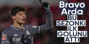 Arda Güler'den müthiş gol! Öyle bir sevinç yaptı ki... Kameralar Ancelotti'ye döndü