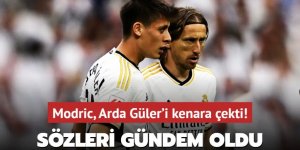 Modric, Arda Güler'i kenara çekti! Soyunma odasında bizzat konuştu