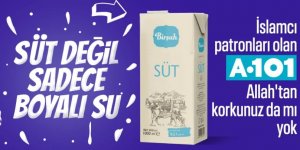 A101'lerde satılan Birşah sütlerde su çıktı