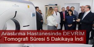 Yeni Rektörden yenilikler: Tomografi Süresi 5 Dakikaya İniyor