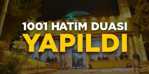 Erzurum'da 1001 hatim duası yapıldı