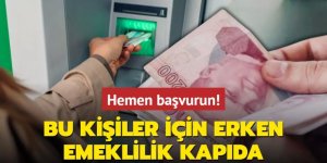 SGK resmen açıkladı: Bu kişiler için erken emeklilik kapıda!