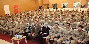 Erzurum'da jandarmaya sağlıklı yaşam bilgilendirmesi