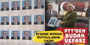 Efsane Müdür Budak, PUL oldu