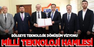 Erzurum’da milli teknoloji hamlesi