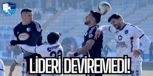 Lider 2 puanımızı götürdü: 1- 1