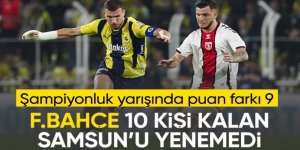 Fenerbahçe - Samsunspor maçında gol sesi çıkmadı