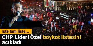 Özgür Özel’den Saraçhane’de boykot çağrısı!