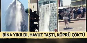 Myanmar'da büyük deprem! 7.7 ile sallandılar...